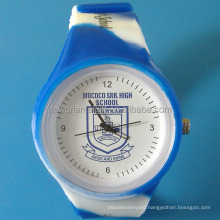 Africa style silicone watches with logo printing